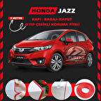 Honda Jazz Oto Araç Kapı Koruma Fitili 5metre Parlak Kırmızı Renk