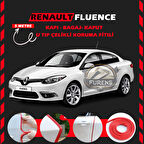 Renault Fluence Oto Araç Kapı Koruma Fitili 5metre Parlak Kırmızı Renk
