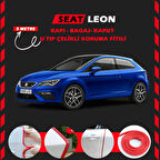 Seat Leon Oto Araç Kapı Koruma Fitili 5metre Parlak Kırmızı Renk