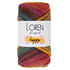 Loren Happy Ebruli El Örgü İpi Renk Kodu : ( RH010 )
