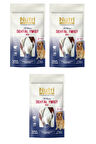 Nutri Canin Dental Twist Sığır Etli M-L Irk İçin Köpek Ödülü 120 Gr. X 3 Adet