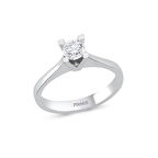 0,17 Karat Pırlanta Tektaş Yüzük