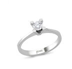 0,11 Karat Pırlanta Tektaş Yüzük