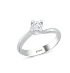 0,31 Karat Pırlanta Tektaş Yüzük