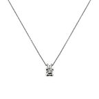 0,08 Karat Pırlanta Tektaş Kolye