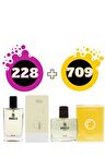 228 Edp Oriental Kadın + 709 Oriental Erkek Parfüm Seti