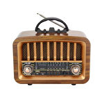 CT-STONES®  Taşınabilir USB İle Şarj Olabilen Klasik AM /FM/SW Transistör Retro Tipi Klasik Radyo