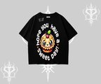 Sweet Day Cupcake Baskılı Oversize Tshirt