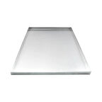 Almetal AL-KKT.40.60.4 Alüminyum Köşeli Kaynaklı Tepsi 2 mm 40x60x4 cm