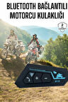 İnterkom Intercom Kask Kulaklık Bt22 Bluetooth Motosiklet Kulaklık 5.0 Bluetooth