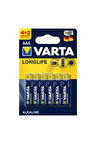 Longlife 4+2 Aaa Alkalin Ince Pil