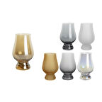 Mikasa Moor Lüster Mat Mix 6lı Ayaklı Cam Bardak 170ml