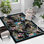 Kaymaz Taban Yıkanabilir Halı – Mutfak, Salon, Yatak Odası için Modern Dijital Baskı Halı