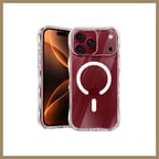 Bezos Joko iPhone 18 Pro Max/17 Pro Max Vev Full Airbag Magsafe Kapak - Şeffaf 22