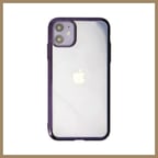Bezos iPhone 12 Kılıf Element Silikon - Mor 22