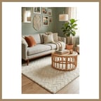 Bezos YoudayHomeCollection MODA Model Oturma Odası Halısı · EBAT: 80X80 22
