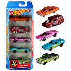 Hot Wheels Beşli Araba Seti Hw Flames HTV47