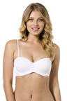 7035 Kadın Beyaz Basic Sütyen
