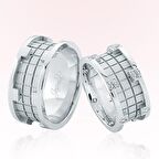 Beyaz Altın Alyans 2207