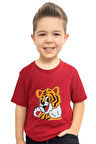 Aslan Baskılı Çocuk Tişörtü | %100 Pamuk, Şık ve Rahat Tasarım