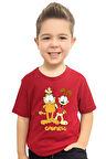Garfield Baskılı Çocuk Tişörtü | %100 Pamuk, Şık ve Rahat Tasarım