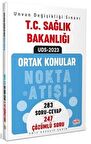 Editör Yayınları T.C. Sağlık Bakanlığı Unvan Değişikliği Sınavı Ortak Konular Nokta Atışı Soru Cevap Soru Bankası