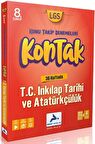 Paraf 8. Sınıf T.C. İnkılap Tarihi ve Atatürkçülük Kontak Konu Takip Denemeleri Paraf Yayın