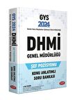 Data 2024 GYS DHMİ Genel Müdürlüğü Şef Pozisyonu Konu Anlatımlı Soru Bankası Data Yayınları