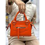 Bagorama CHAR Kadın Zımba Detaylı Küçük Omuz Çantası