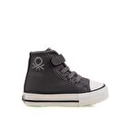 Benetton Füme Unisex Bebe Uzun Sneaker BN 30811