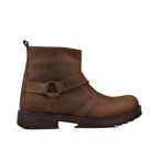 Trend Adımlar Vizon Hakiki Nubuk Deri Unisex Bot