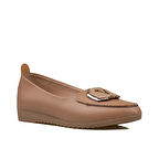 Trend Adımlar Kahverengi Vandora Hafif Kadın Babet