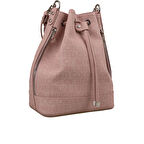 Benetton Pudra Monogram Eskitme Kadın Kol Çantası BNT 1313