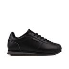 Trend Adımlar Siyah Sıfır Taban Unisex Kort Sneaker