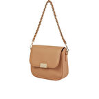 Laura Ashley Taba Zincir Askı İşlemeli Kadın Çapraz Çanta