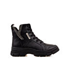 Trend Adımlar Siyah Yulia Kız Çocuk Casual Bot