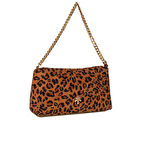 Jacquline Taba Phusis N Kadın Nubuk Leopar Çapraz Çanta