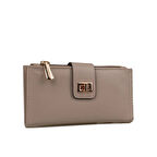 Levidor Vizon Düz Kemerli Kadın Cüzdan