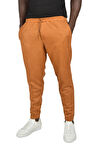 DeepSEA Erkek Taba Beli Lastikli Bağcıklı Kırışmayan Süet Kumaş Rahat Kesim Dar Paça Spor Pantolon 2505556