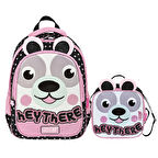 Muggle 2 Bölmeli Hey There Okul Çantası + Termoslu Beslenme Çantası