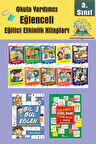 3.Sınıflar İçin Okumayı Sevdiren 10 lu Hikaye Seti -Bil Bul Eğlen-Kodlama 5 (Okulda Evde Tatilde)