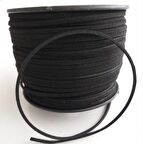 Nubuk Deri İp Siyah No:10