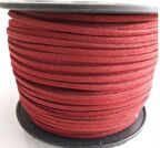 Nubuk Deri İp Açık Bordo No:14