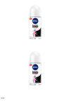 82240 NIVEA BLACK & WHITE CLEAR ROLL-ON 2 ADET