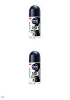 82245 NIVEA MEN BLACK & WHITE ORIGINAL ROLL-ON 2 ADET