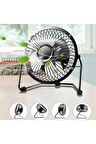 <p> Usb Fan Usb Vantilatör Usb Mini Fan Masaüstü Taşınabilir Metal</p>