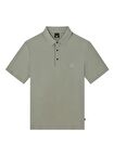 Duno Düz Haki Erkek Polo T-Shirt TURBO DEIVA