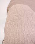 Bej Kahve Köpüğü Kaşkorse Ribana Kumaş Esnek Yumuşak Bodylik & Bluzluk 110x250cm