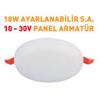 18W Marin Ayarlanabilir  10-30 VOLT Günışığı Panel Armatür