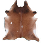 Hakiki Deri Dana Postu Karışık Kahve 180 x 210 cm - 65356